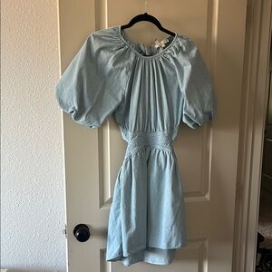 Cute Light Blue denim Dress
